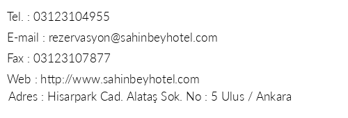 ahinbey Hotel telefon numaralar, faks, e-mail, posta adresi ve iletiim bilgileri